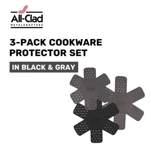AllClad 3 Piece Pro Cookware Protector Set & Reviews Wayfair